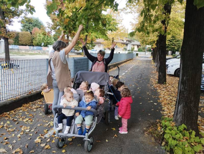 Con il sole meraviglioso d'autunno.....